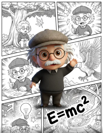 Comic character style