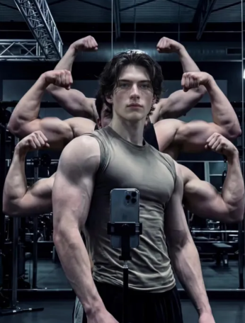 AI muscle transformation